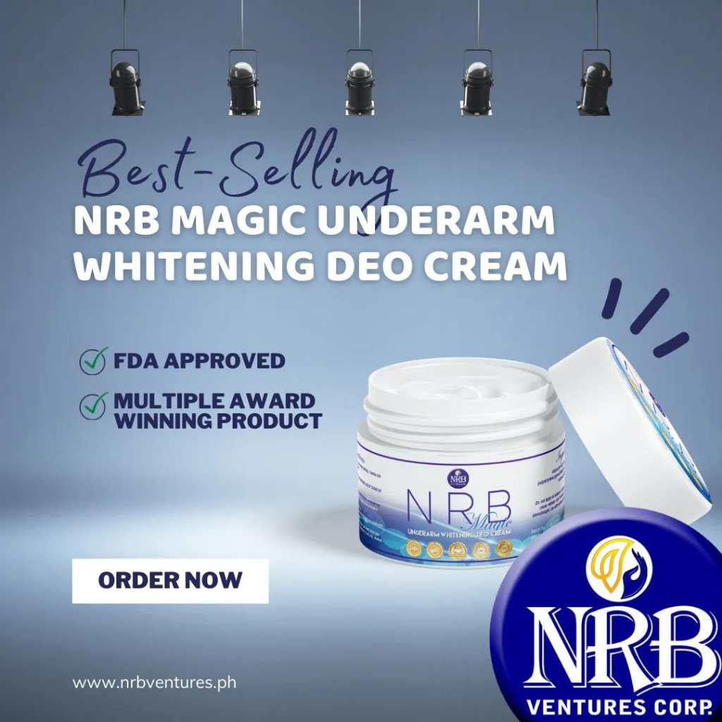 Nrb magic underarm Whitening Deo Cream (40g) Shopee Philippines
