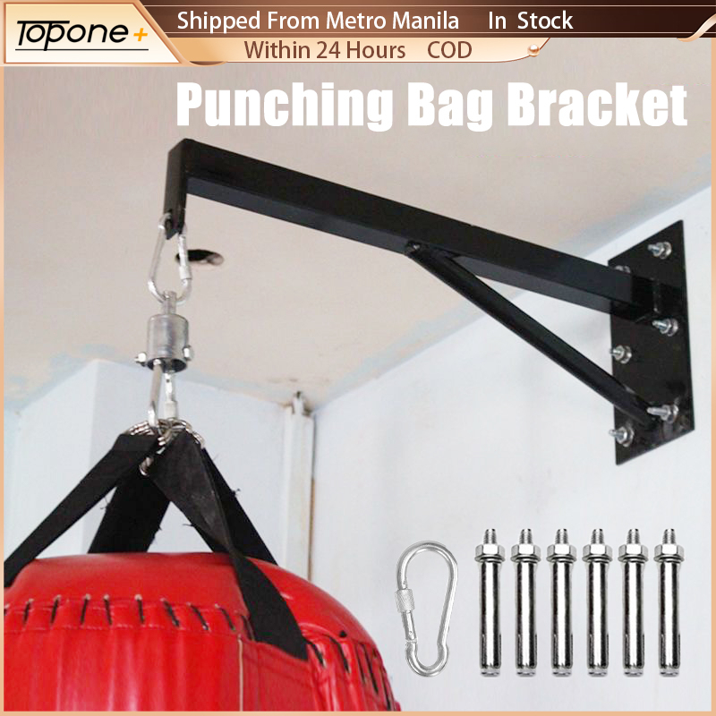 Wall Mount Punching Bag Bracket Boxing Bag Mounting Bracket Heavy Load for Home Gym Fitness