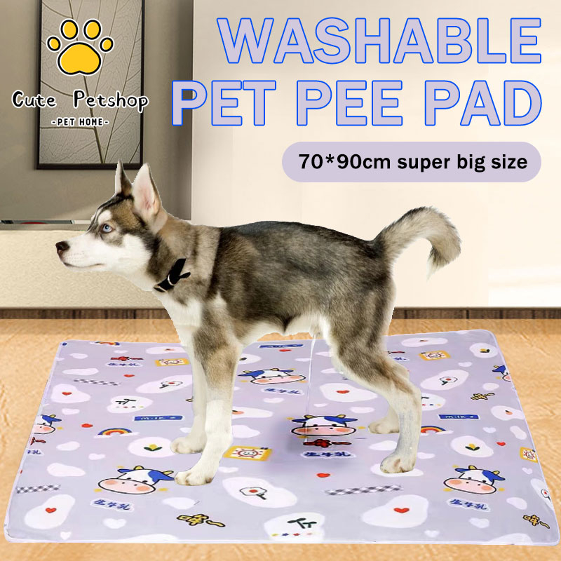 Dog Pee Pad Washable NonSlip Dog Mat Washable Dog Mat Absorbable Dog