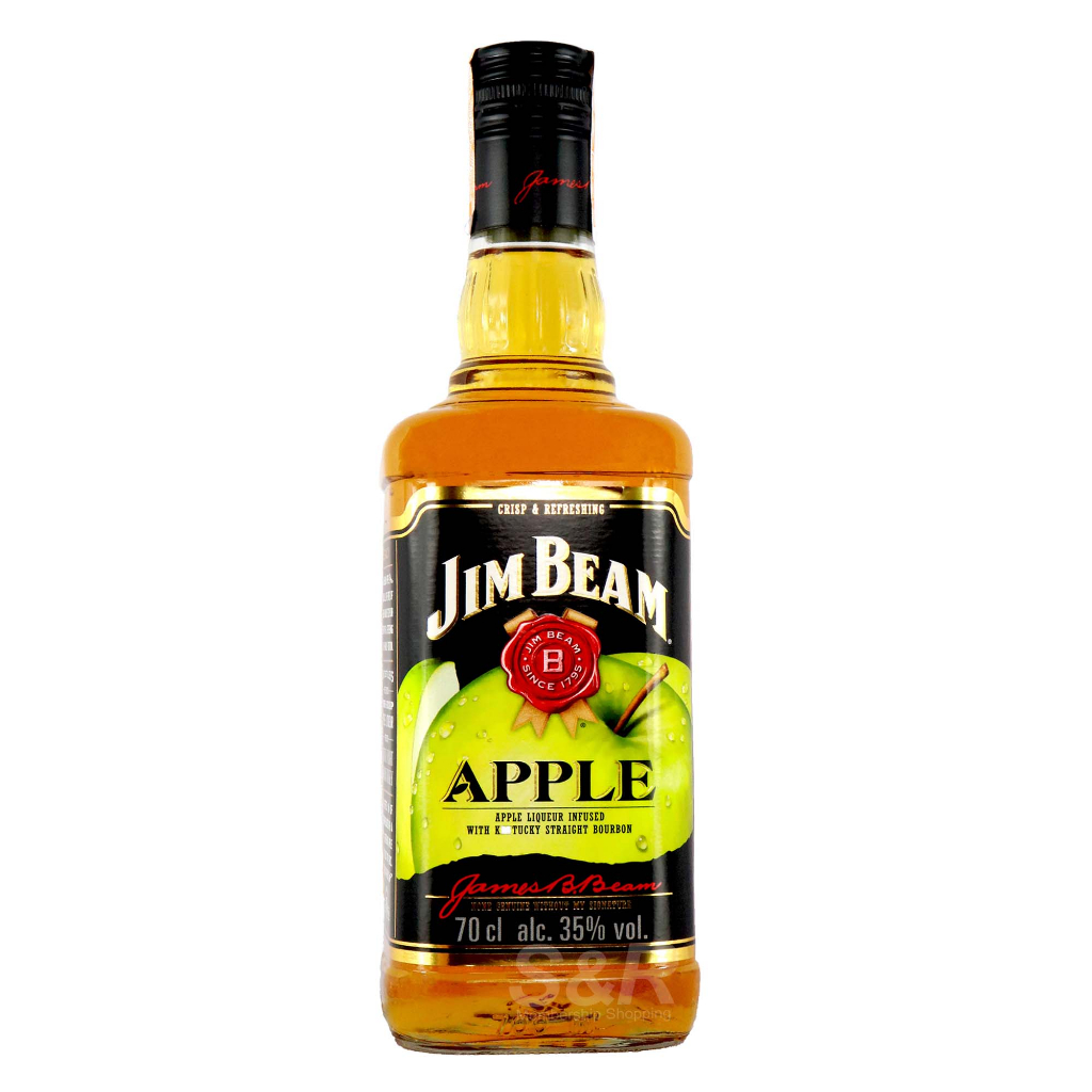 Jim Beam Apple Kentucky Straight Bourbon Whisky 700mL Shopee Philippines