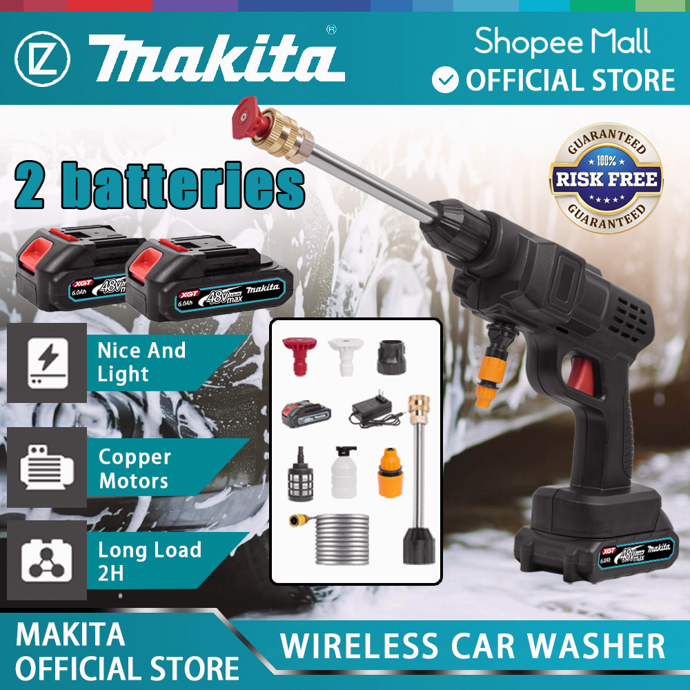 Makita Wireless Car Washer High Pressure Washer Sprayer Gun Cordless
