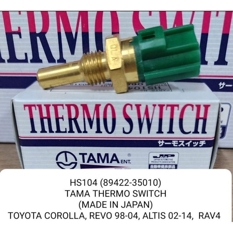 Thermo Switch Toyota Corolla, Revo (19982004), Altis (20022014), RAV