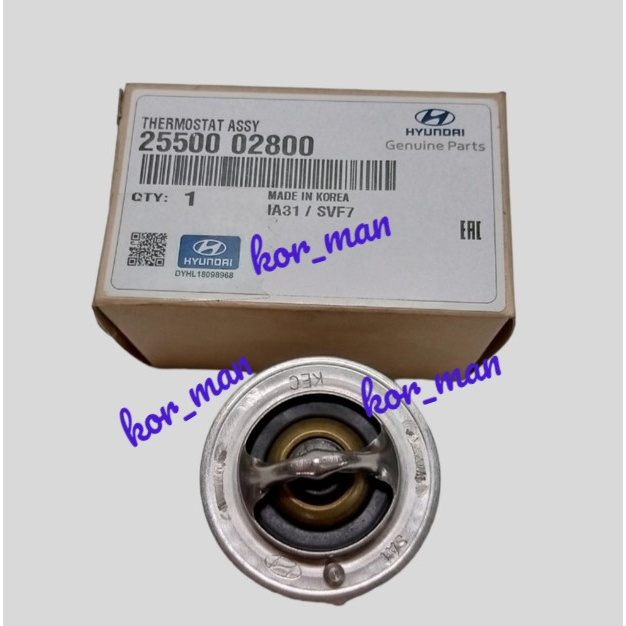 Thermostat Valve Hyundai Eon 20112015 Mobis Made In Korea Shopee