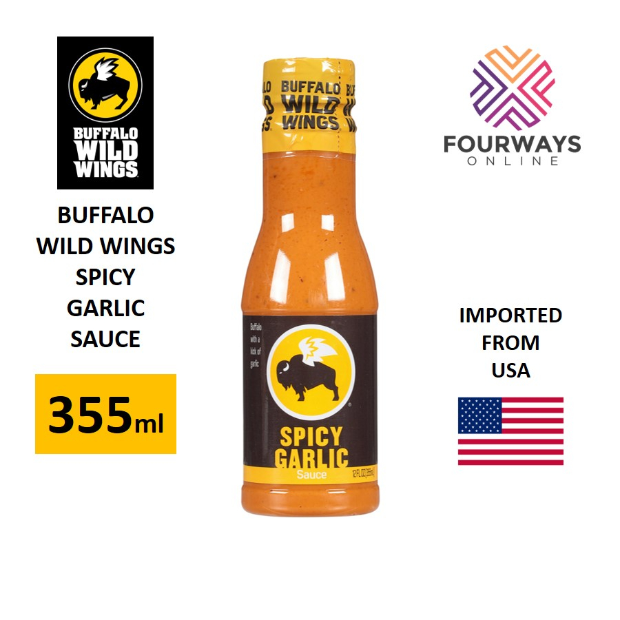 Buffalo Wild Wings Spicy Garlic Sauce (355ml) Shopee Philippines