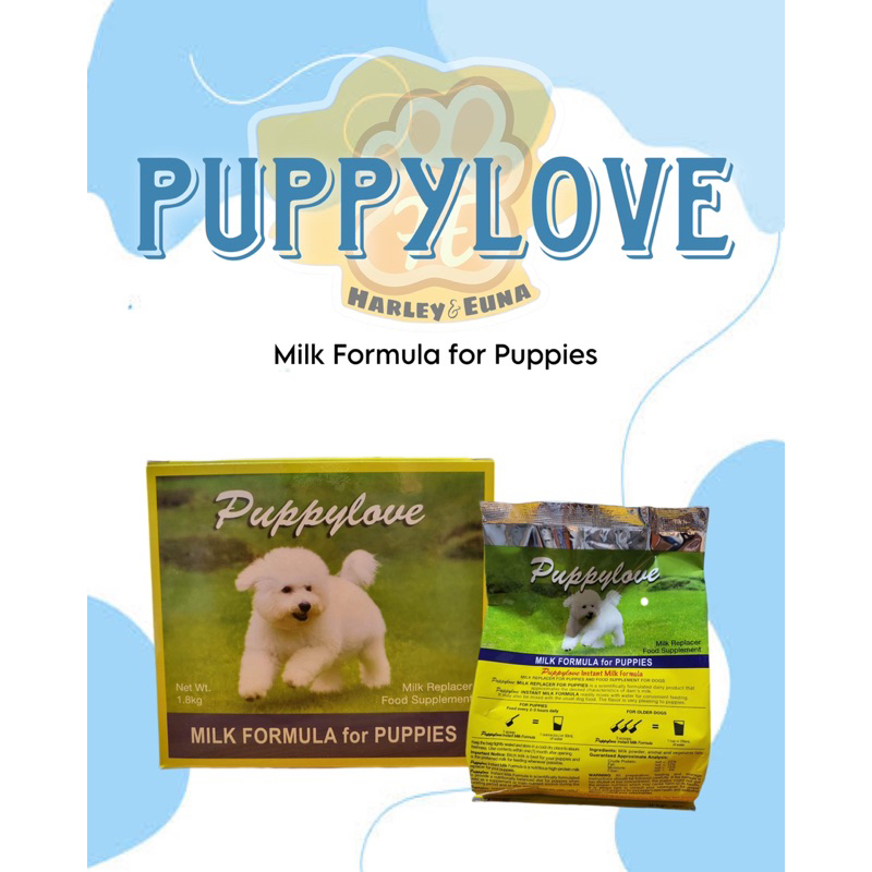 Puppylove Milk Formula for Puppies (Milk Replacer Food Supplement
