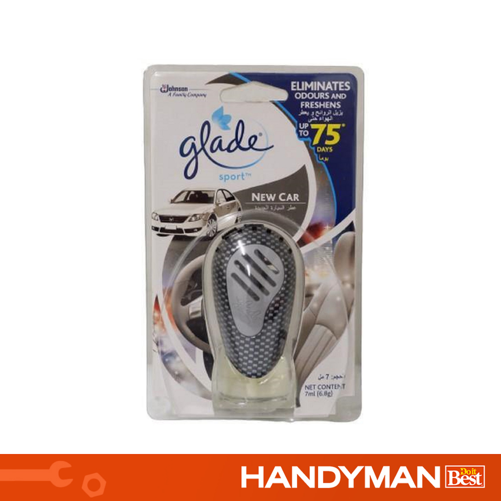Glade Sport Car Freshener New Car Primary, 7ml Shopee Philippines