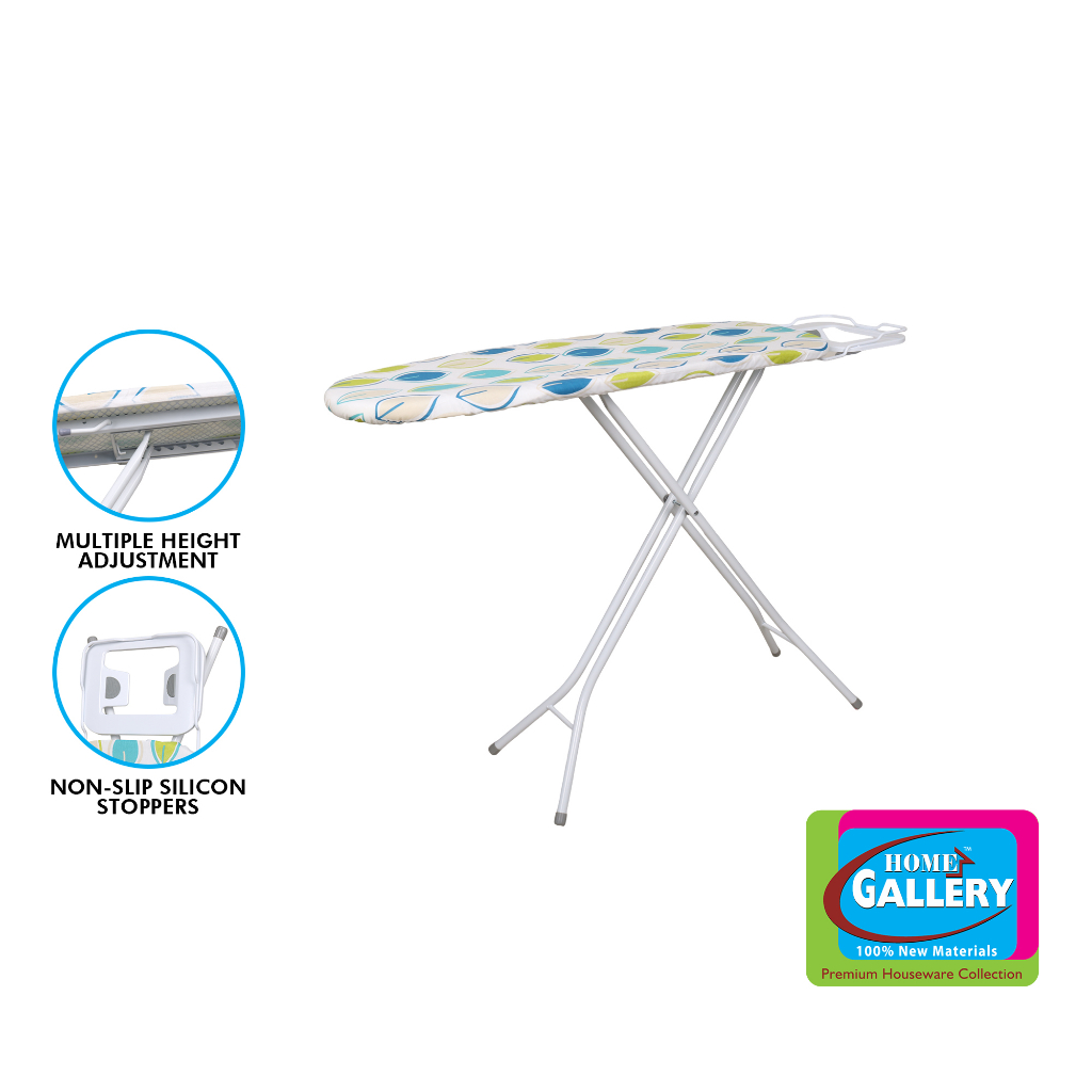 Home Gallery Ironing Board HeavyDuty With Cotton Cover Cleaning Tools