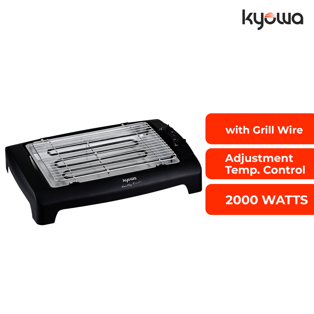 Kyowa Stainless Electric Griller KW3709 Shopee Philippines