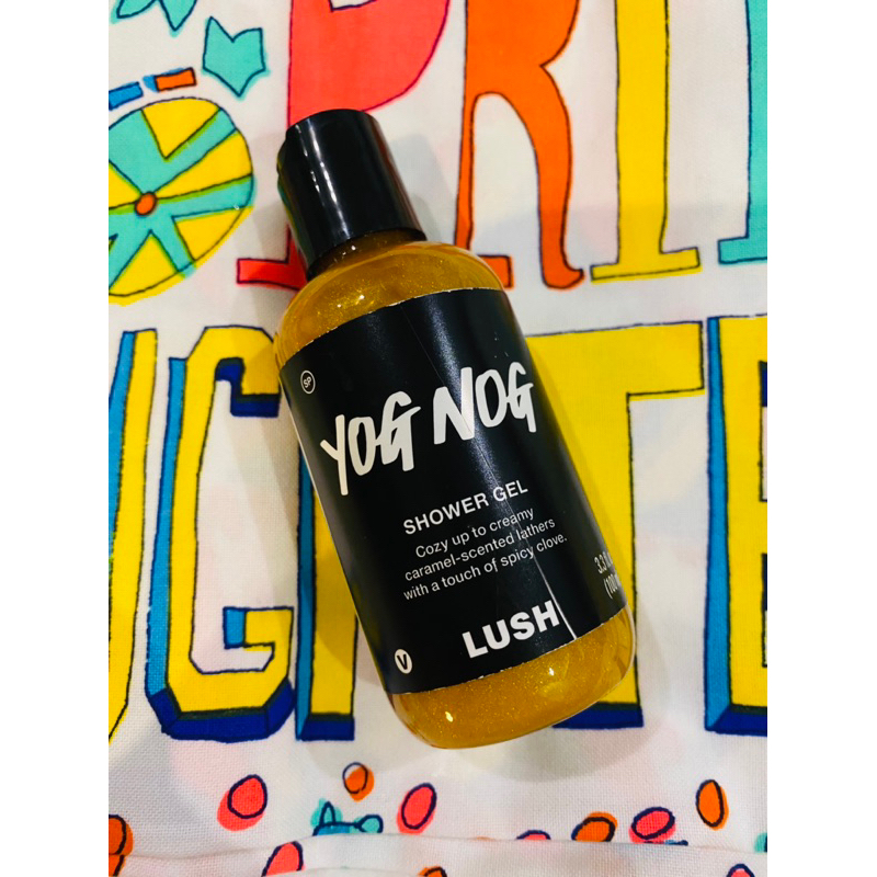 LUSH COSMETICS limited edition YOG NOG shower gel 100g Shopee Philippines