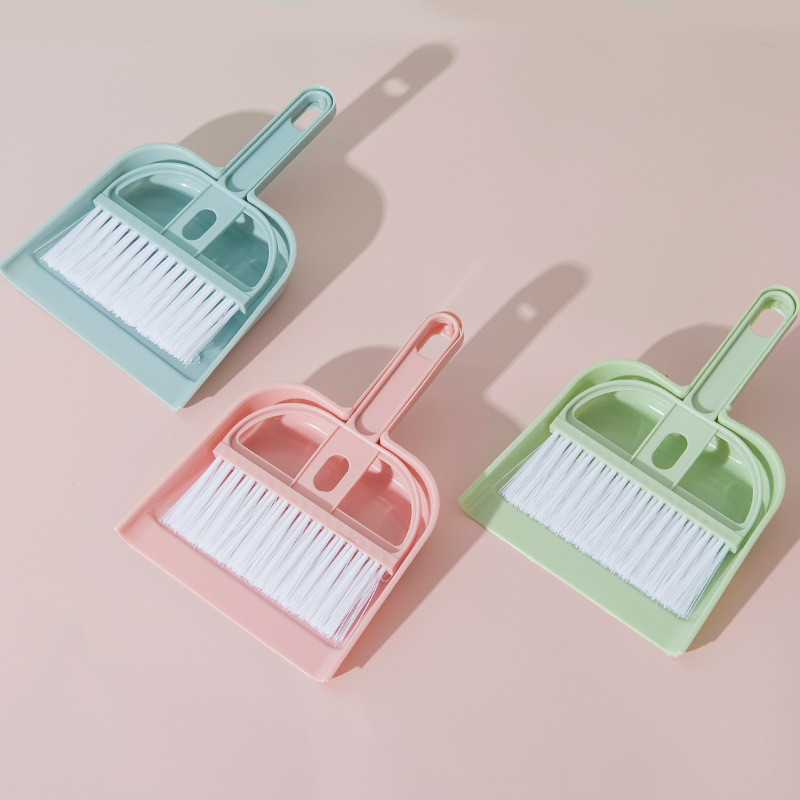 Mini Cleaning Brush & Dustpan Set Broom Dustpans Set Desktop Keyboard
