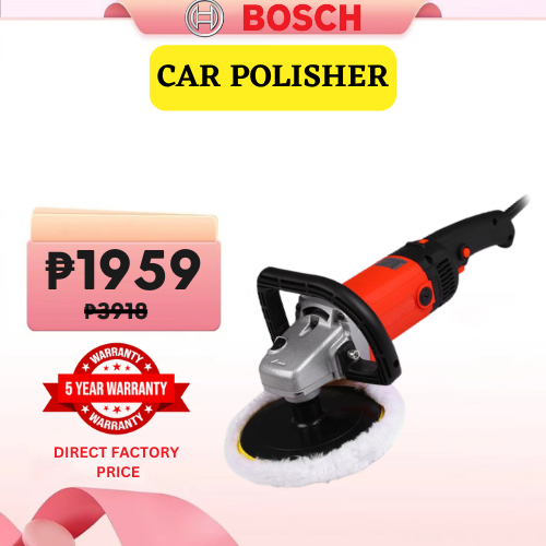 Bosch Car Polisher 1400W Buffing Machine Auto Polishing Machine Heavy