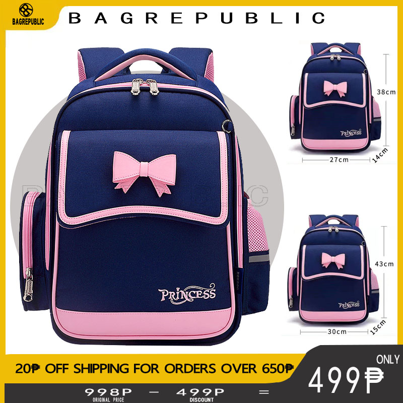 School Bag for Kids Girls Big Size Children's Schoolbag Primary Student
