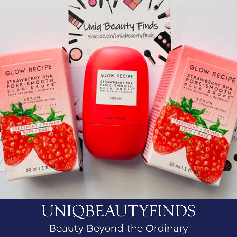 Glow Recipe Strawberry BHA PoreSmooth Blur Drops Shopee Philippines