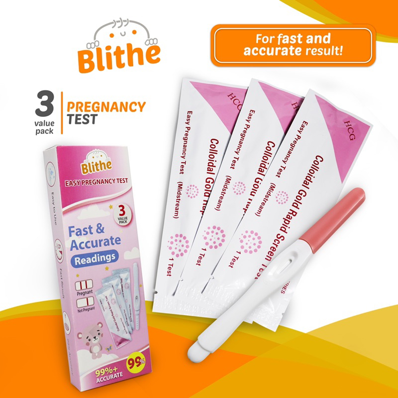 blithe baby HCG urine pregnancy test PT tests tester pen maternity kit