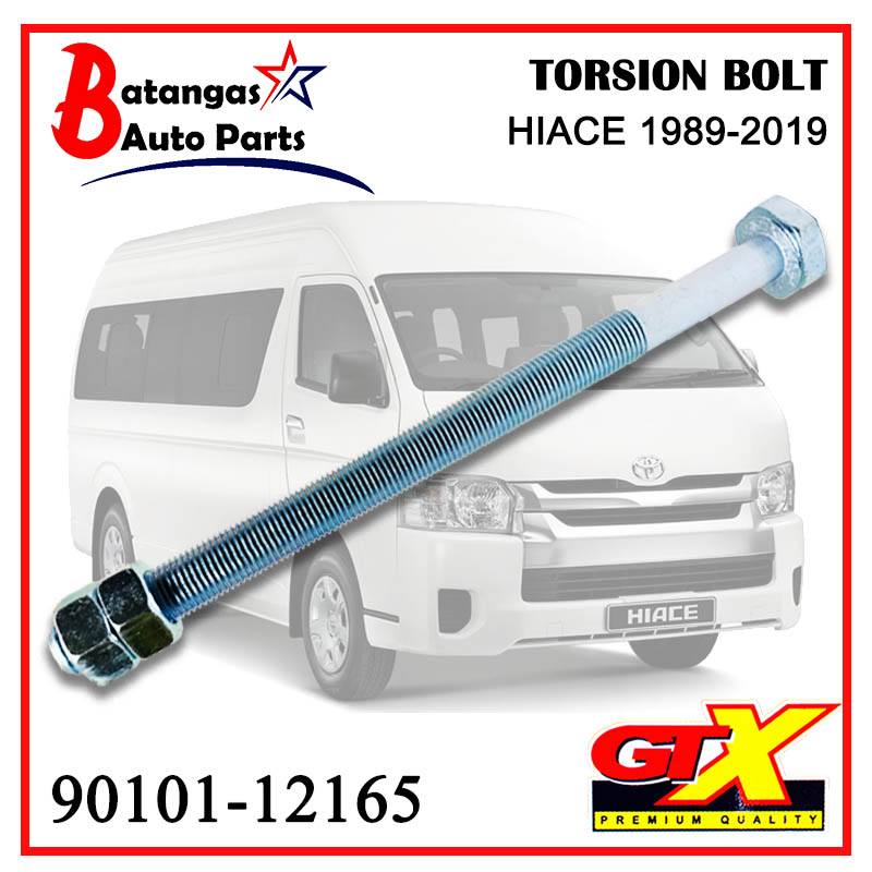 TORSION BOLT AND NUT SET TOYOTA HIACE 19892019 Shopee Philippines