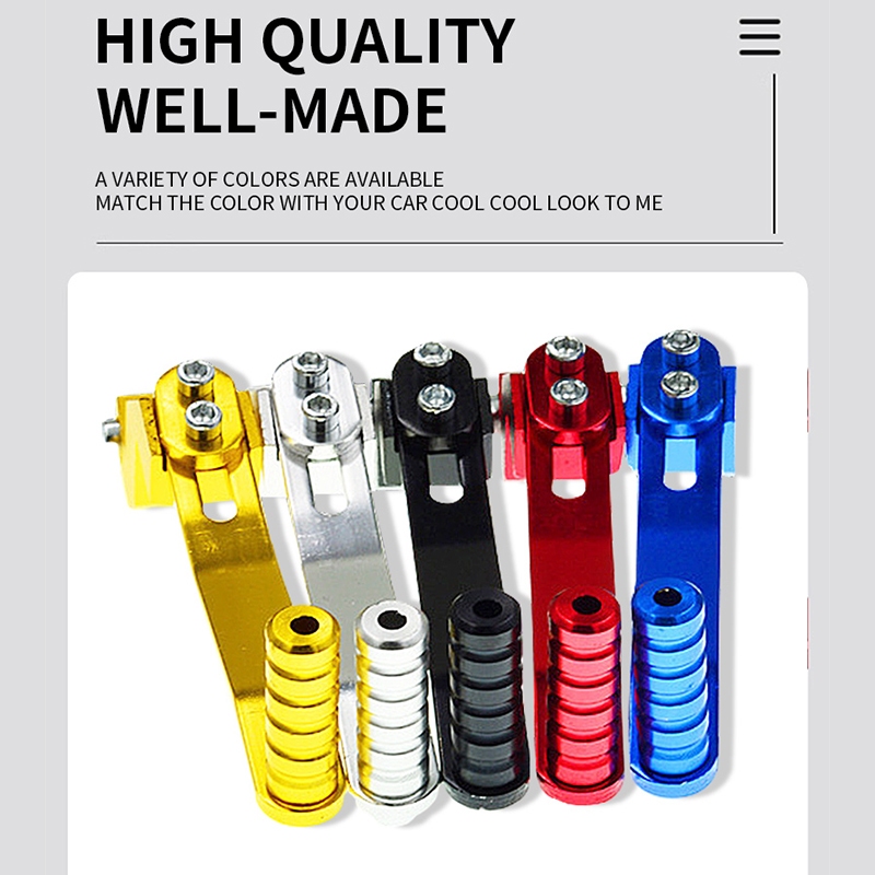 universal motorcycle gear shift lever alminum alloy change pedal