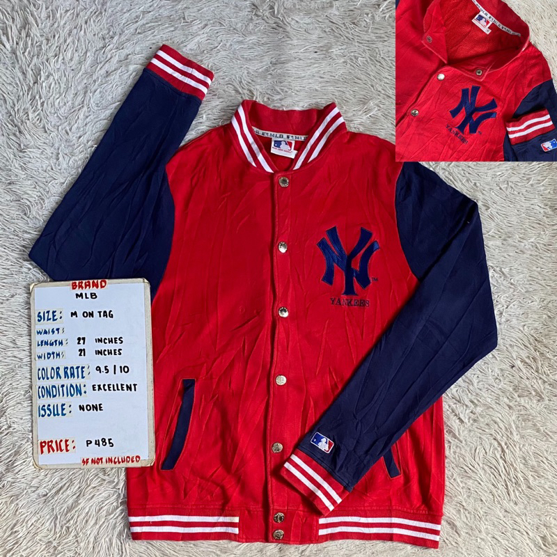 MLB Varsity Jacket (Thrift) Shopee Philippines