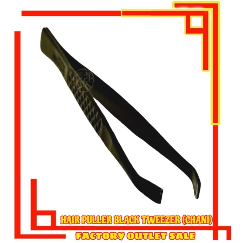 Hair Puller Tweezer Black Chani Hair Remover Personal Grooming For
