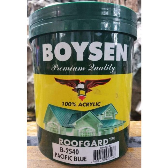 Boysen B2540 ROOF GUARD PACIFIC BLUE (gallon) Shopee Philippines