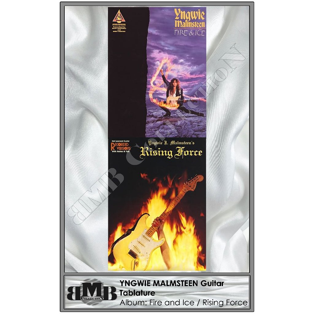 Guitar Tablature Yngwie Malmsteen Fire & Ice / Rising Force Shopee