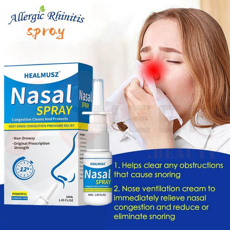Nasal Spray Allergic Rhinitis Sinusitis Fast Effect Rhinitis
