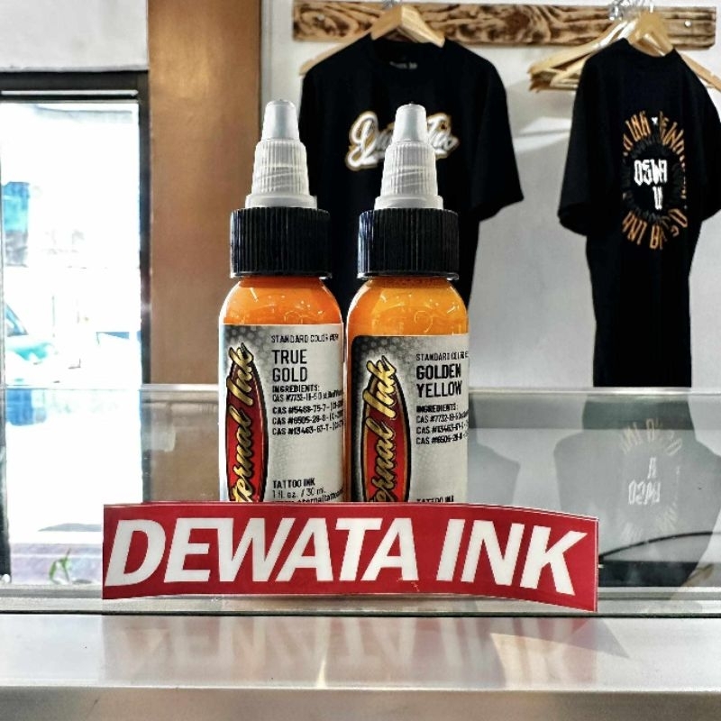 Original ETERNAL INK Gold (Different Shades) Tattoo Ink (1 oz.) DEWATA INK Shopee Philippines