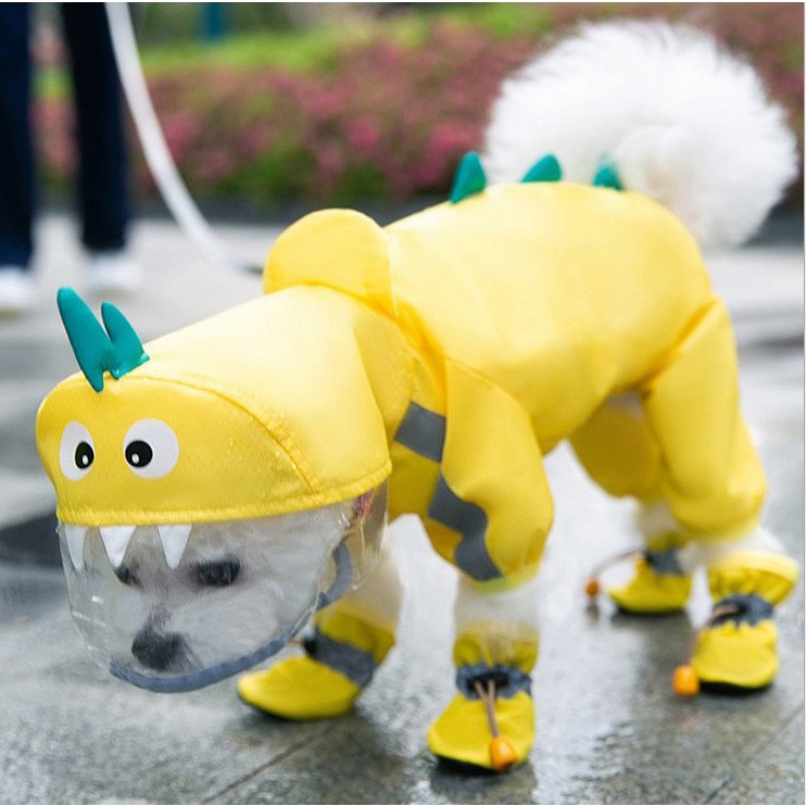 Dog Dinosaur Raincoat (Korea) Shopee Philippines