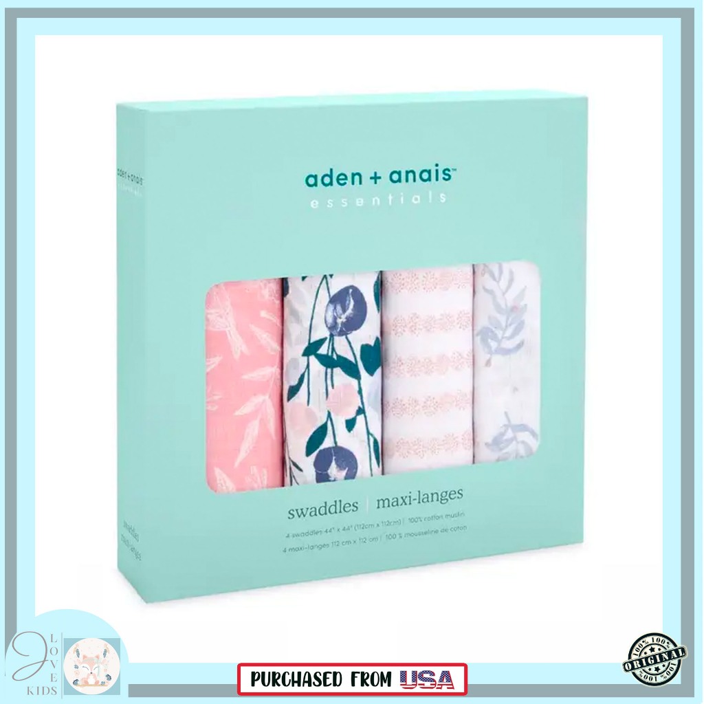 Aden + Anais 4 pack Muslin Swaddle Shopee Philippines