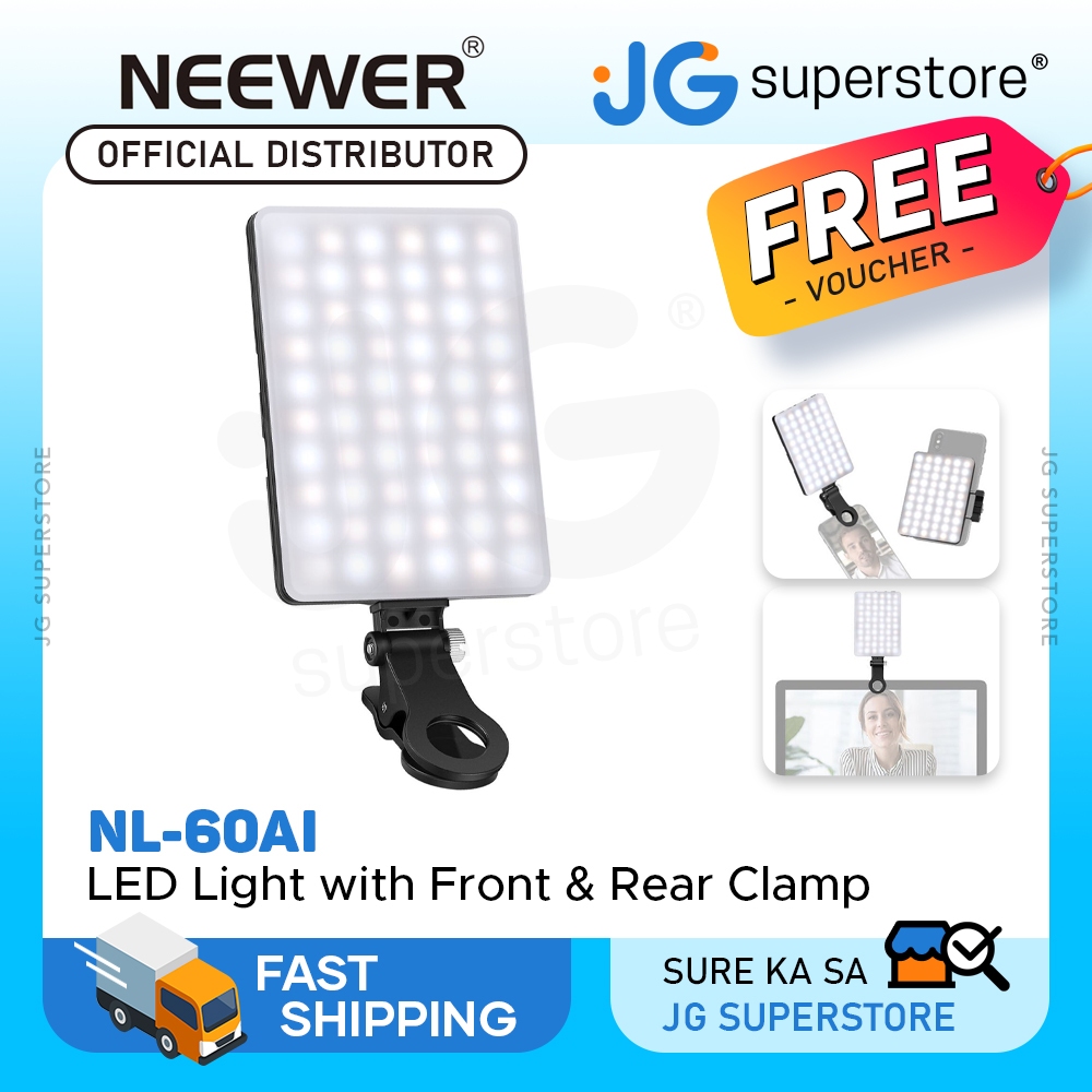 Neewer NL60AI LED Video Conference Light kit with Front & Back Phone