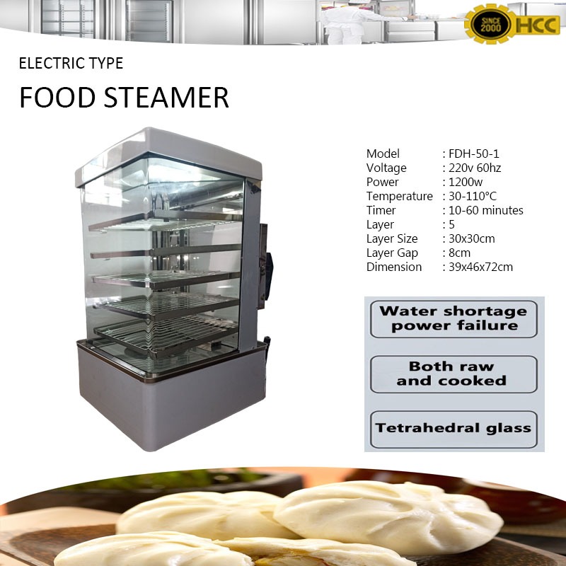 Luxury Type Electric Food Steamer for Siopao, Siomai, Hotdog, etc Heavy Duty for Commercial Use