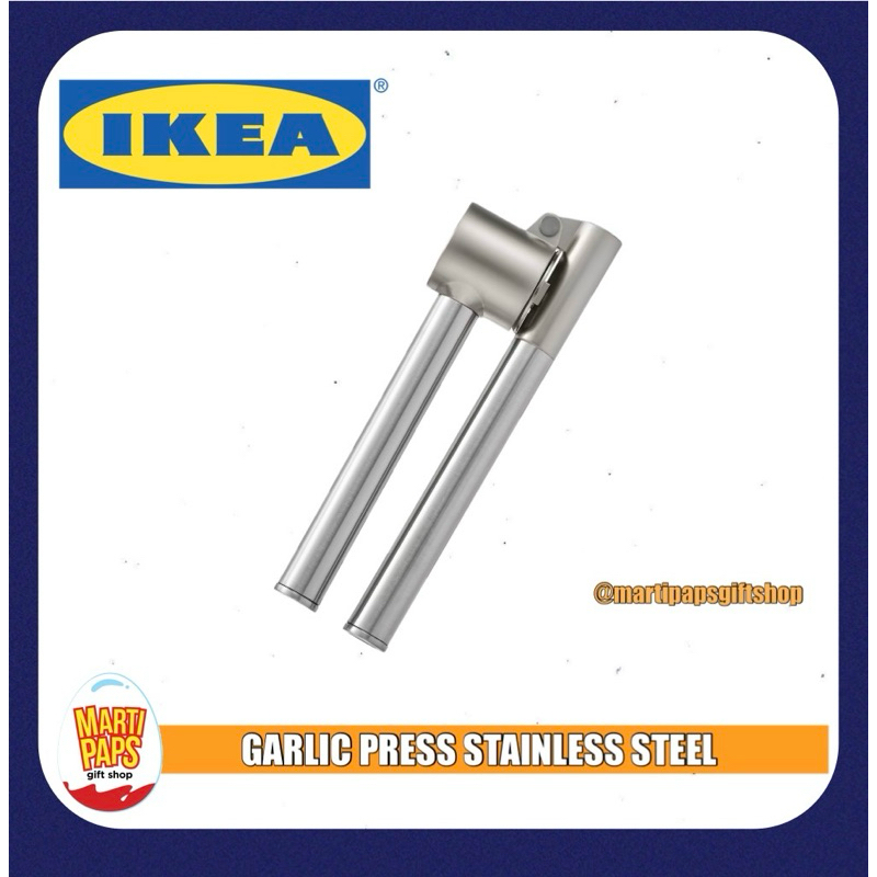 IKEA GARLIC PRESS STAINLESS STEEL Shopee Philippines