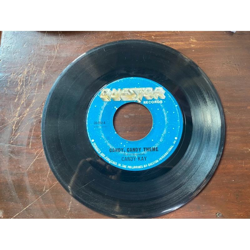Candy Kay MAYBE TOMORROW / Candy, Candy Theme Philippine Vinyl