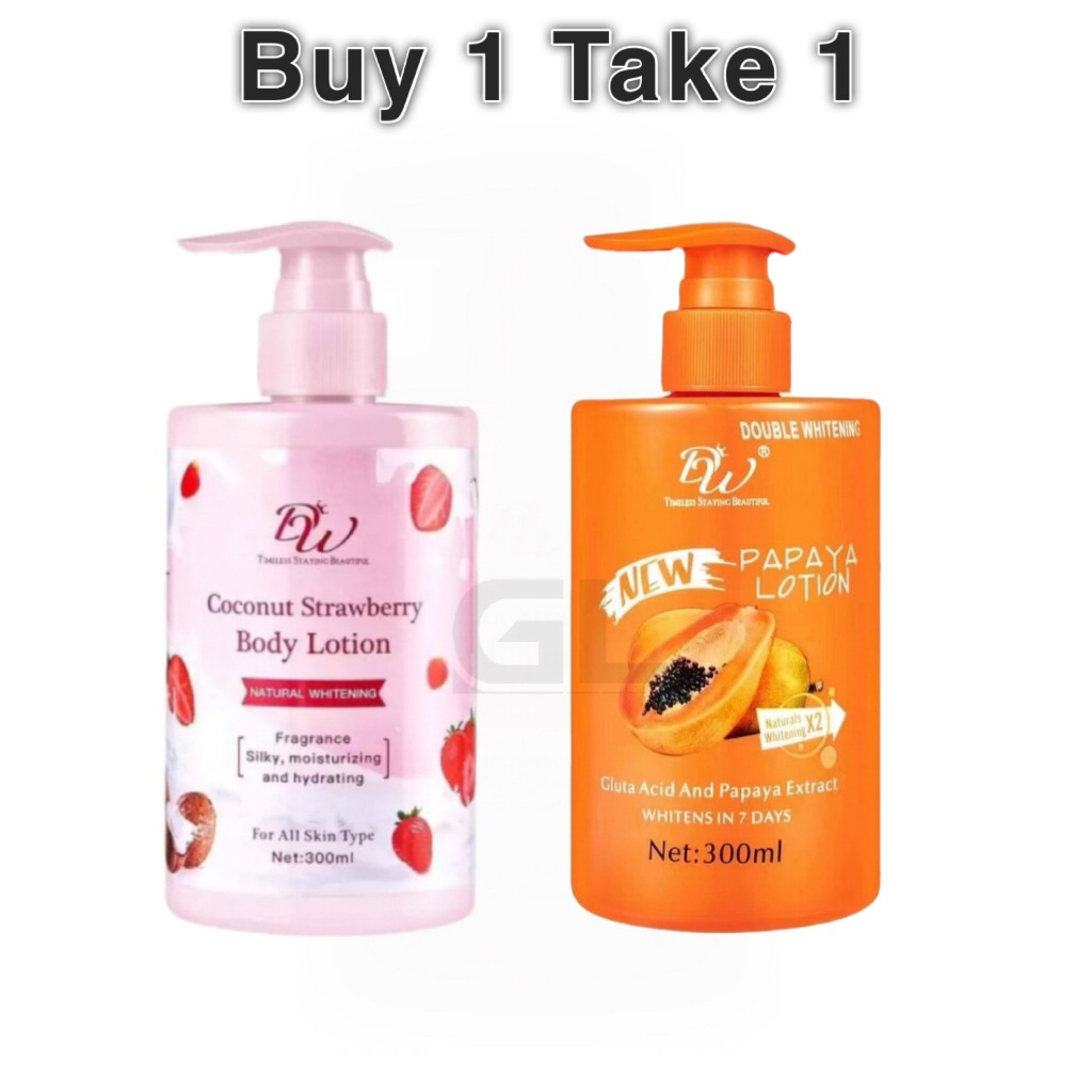 (YY) Buy1 Take 1 DWWhitens In 7 Days Papaya Lotion Gluta Acid And Papaya Extract