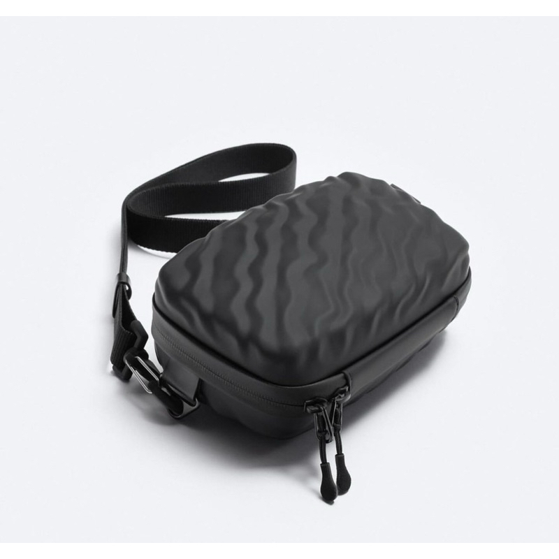 zara man rigid crossbody bag. Shopee Philippines