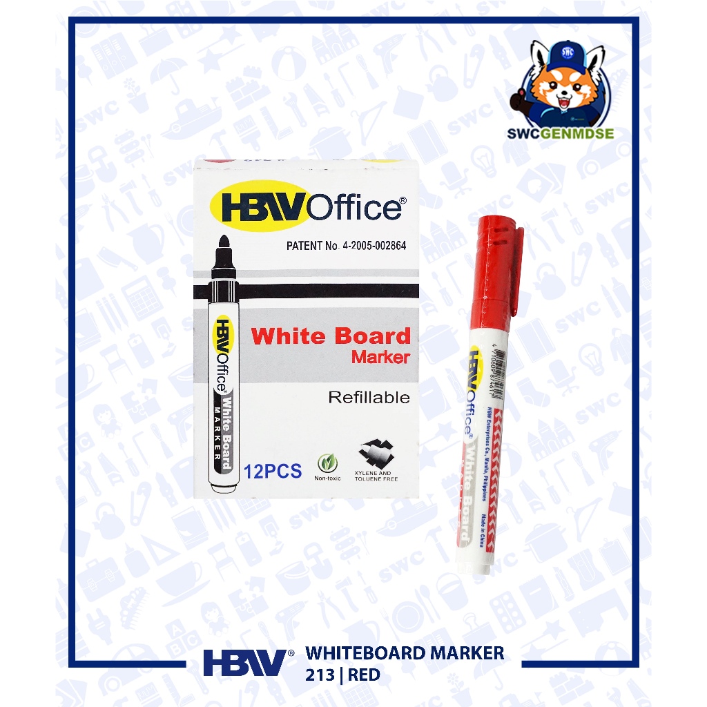 HBW Whiteboard Marker 213 Sold Per Piece Shopee Philippines