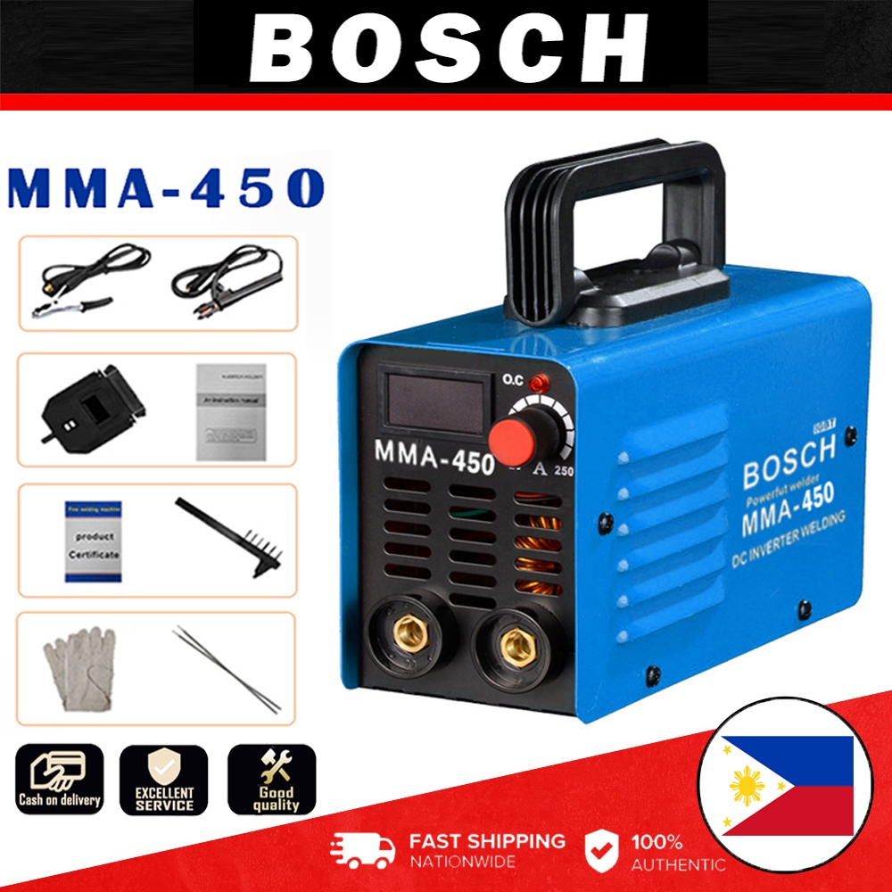BOSCH Welding Machine MMA550 Portable IGBT Technology Digital Display