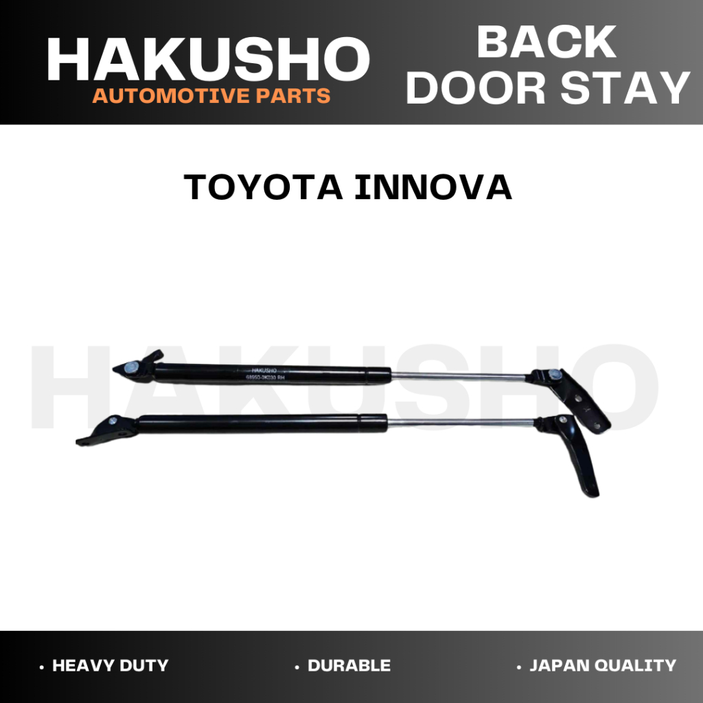 BACK DOOR STAY TOYOTA INNOVA (HAKUSHO JAPAN QUALITY) Shopee Philippines