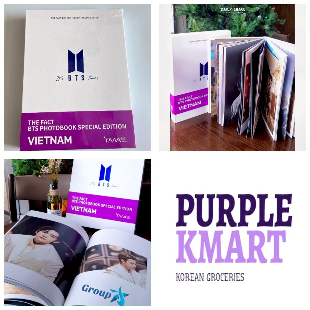 BTS PHOTOBOOK (VIETNAM) THE FACT BTS PHOTOBOOK SPECIAL EDITION Shopee