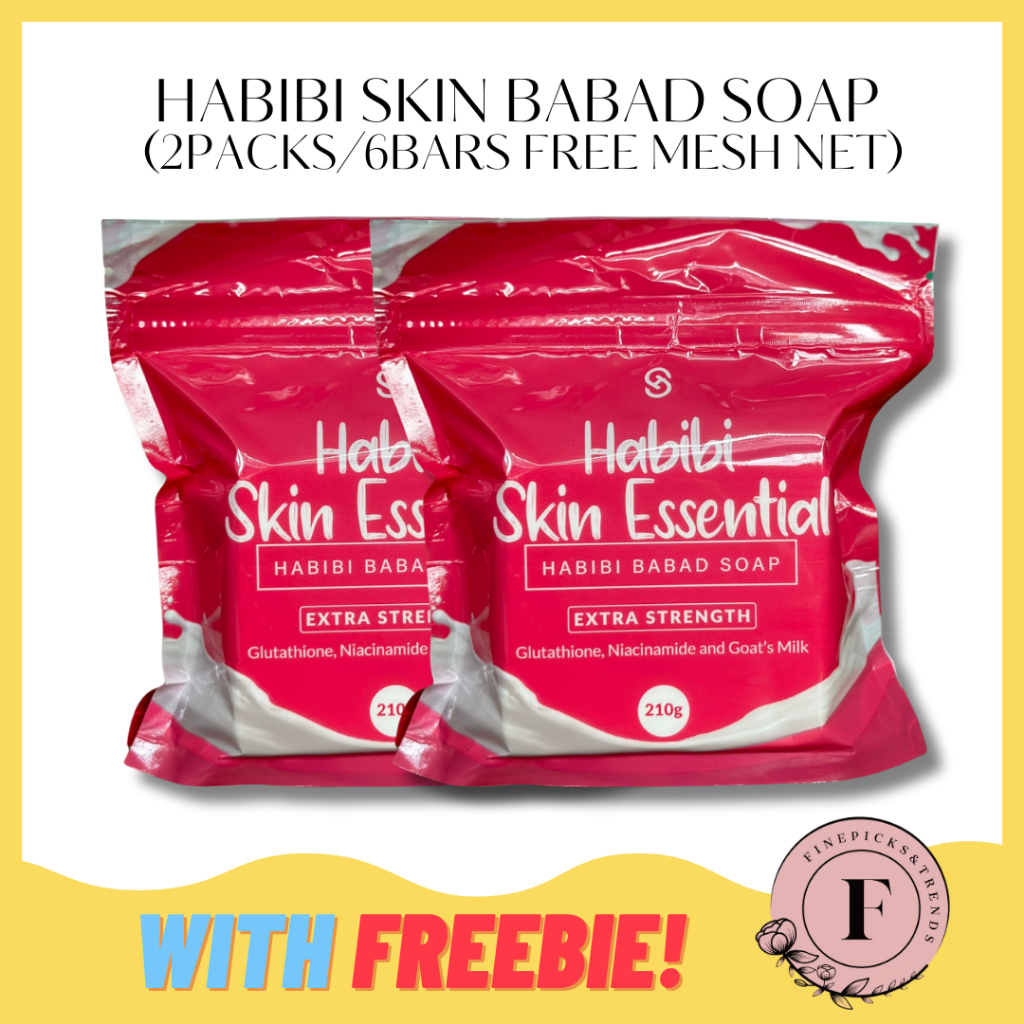 Habibi Babad Soap 2PACKS/6BARS by Habibi Skin with FREEBIE Shopee