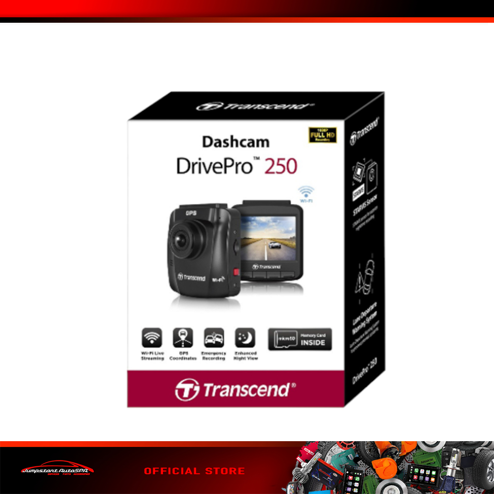 Transcend Dash Cam DrivePro 250 TSDP250A64G Shopee Philippines