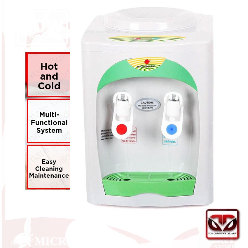 Micromatic MWD203 Table Top Electric Water Dispense (White) Shopee