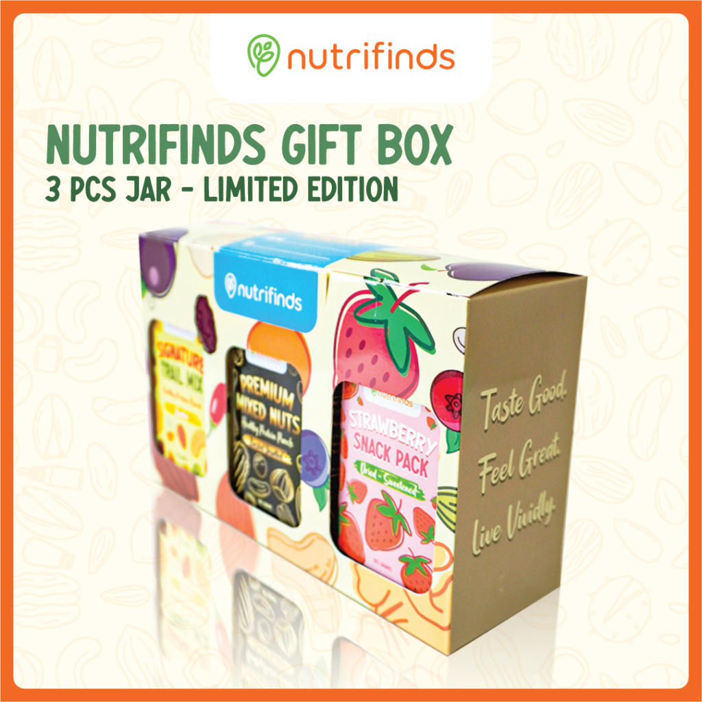 Nutrifinds Gift Box 3 pcs Limited Edition Shopee Philippines