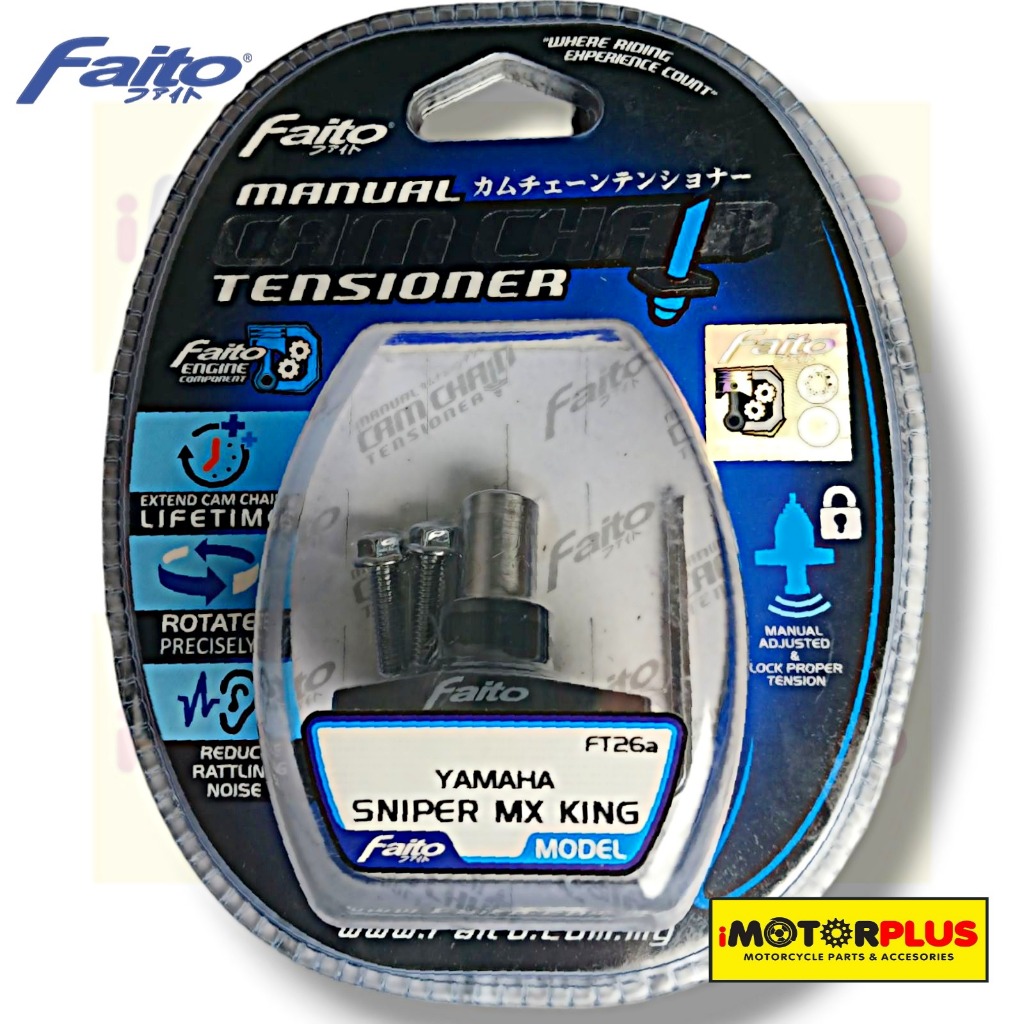 Faito Manual Cam Chain Tensioner for Yamaha MX King/Sniper 150 Shopee