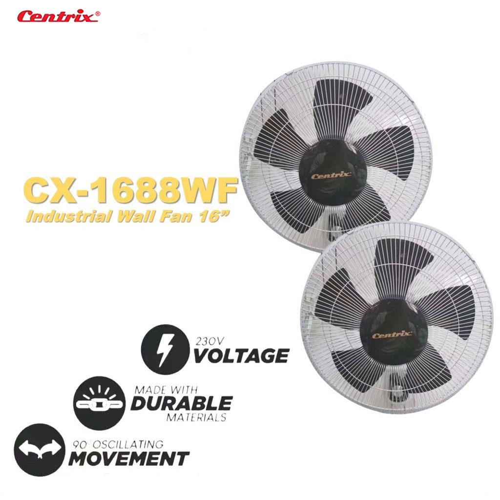 BUY 1 TAKE 1 CENTRIX Electric Wall Fan 16' CX1688WF Shopee Philippines