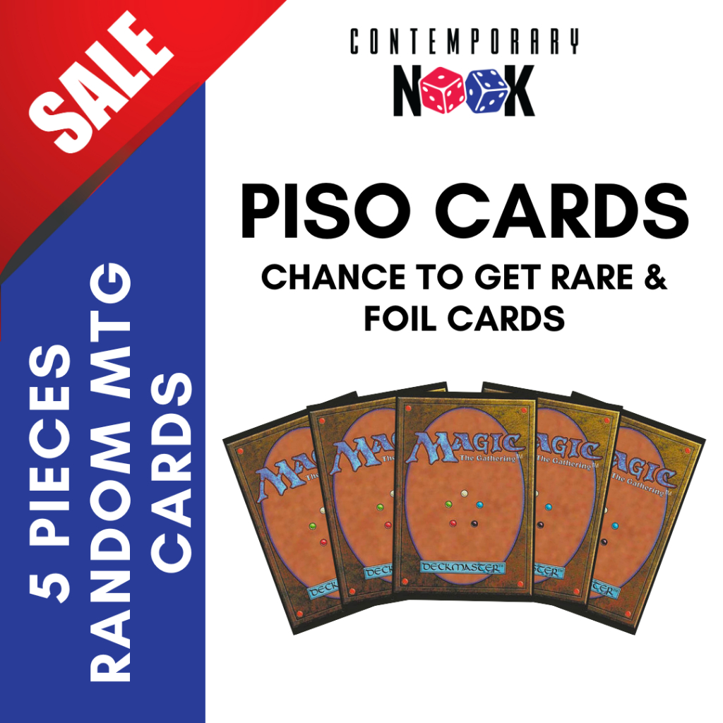 Magic the Gathering Cards Piso Card Bulk Deal Get 5 Bulk MTG Cards