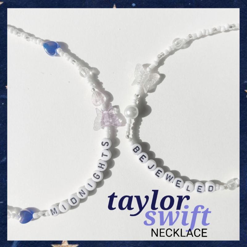 Taylor Swift Necklace • Speak Now • Red • Midnights Shopee Philippines