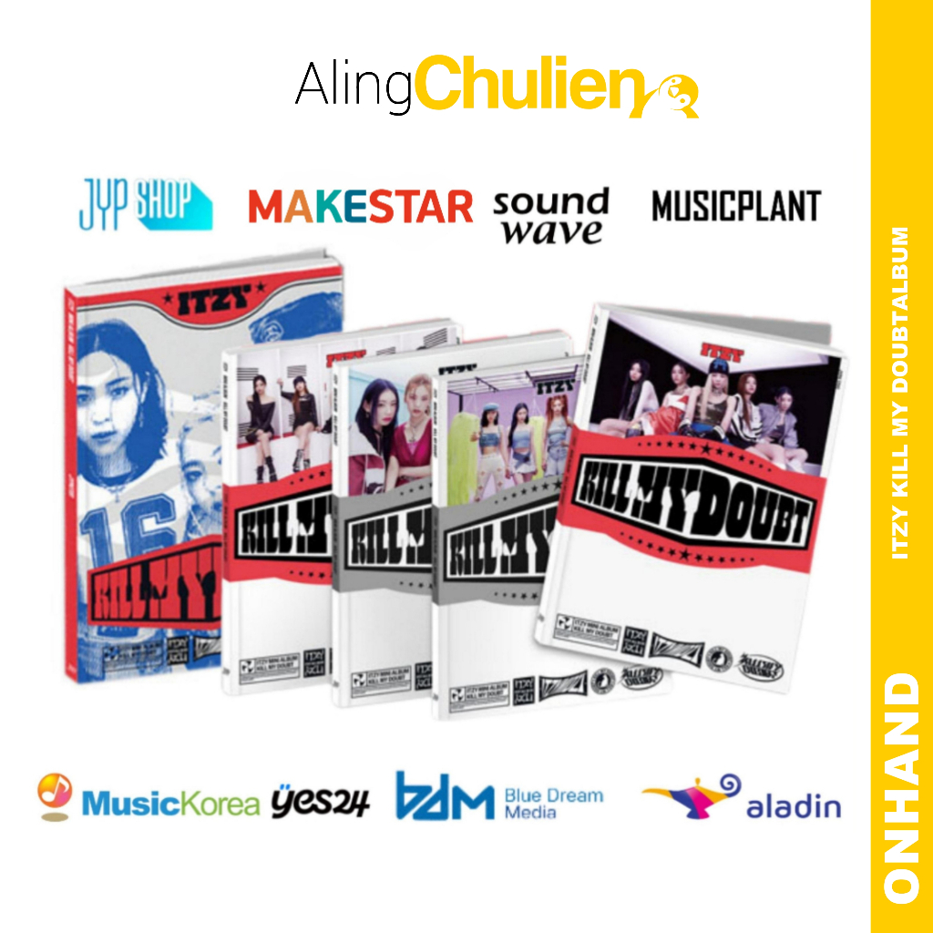 ITZY KILL MY DOUBT Limited Edition Standard JYP SHOP SOUNDWAVE