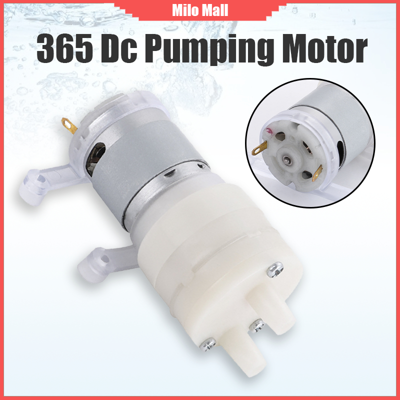 365 12V Dc Pumping Motor Mini Water Pump Machine For Showers Water