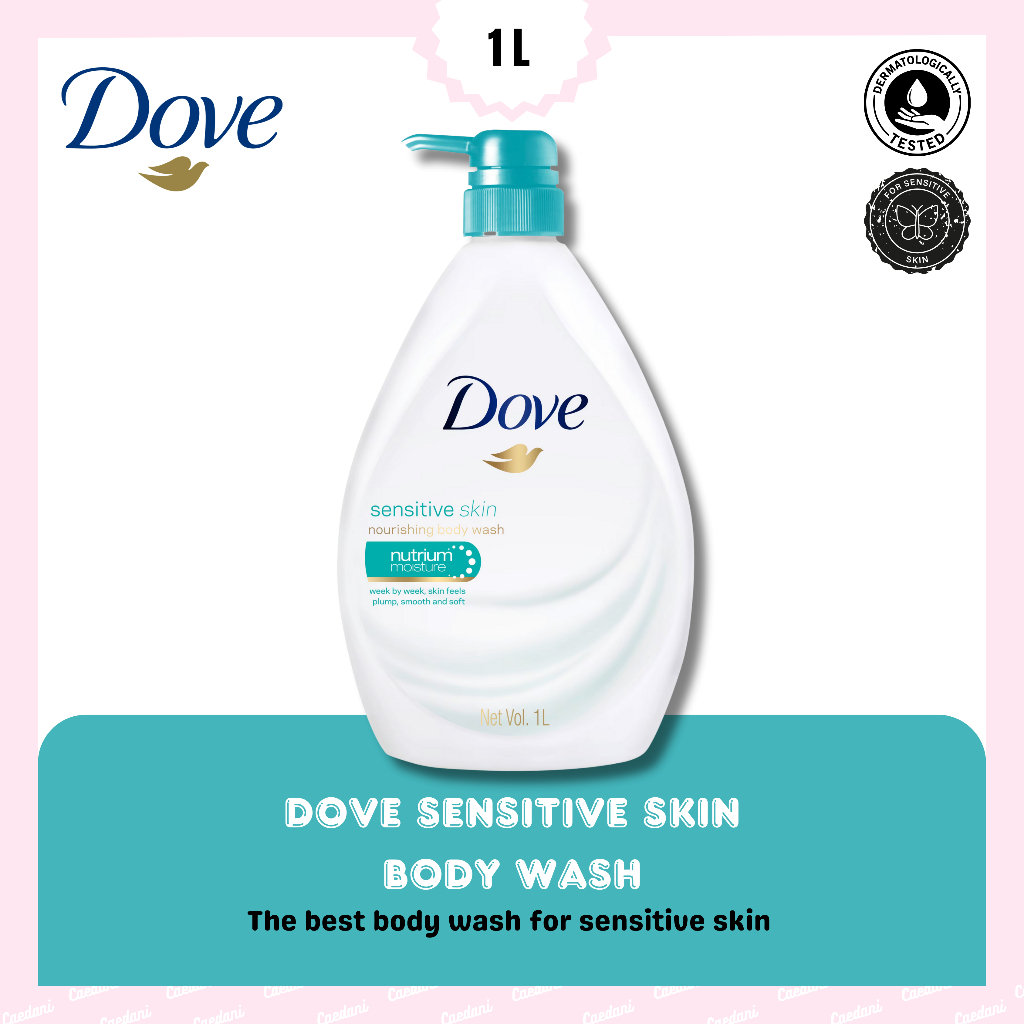 Dove Sensitive Skin Body Wash (1L) Shopee Philippines
