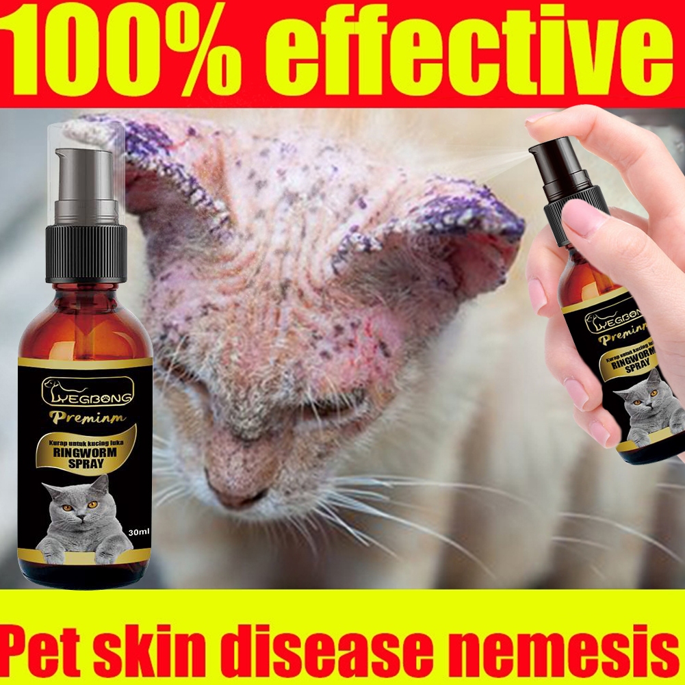 Pet Skin Treatment For Cats Pet Anti Fungal Spray Cat Skin Disease